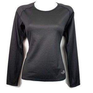 North face women’s base layer shirt medium black